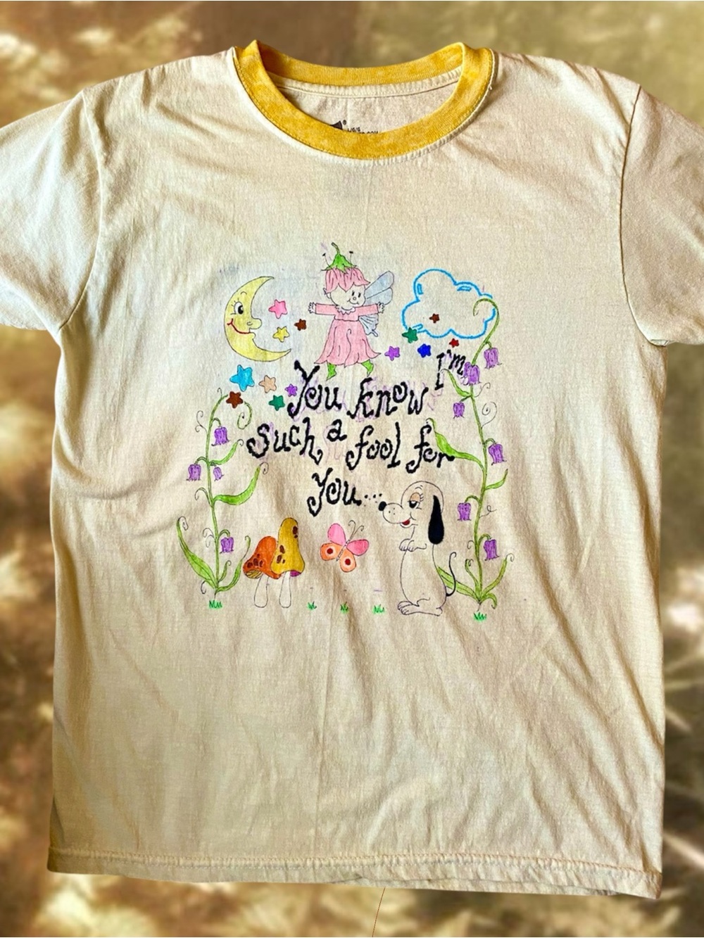 The Linger Hand drawn tee